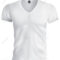 Blank Weiß V Ausschnitt T Shirt Vorlage Auf Weißem Hintergrund  Throughout Blank V Neck T Shirt Template