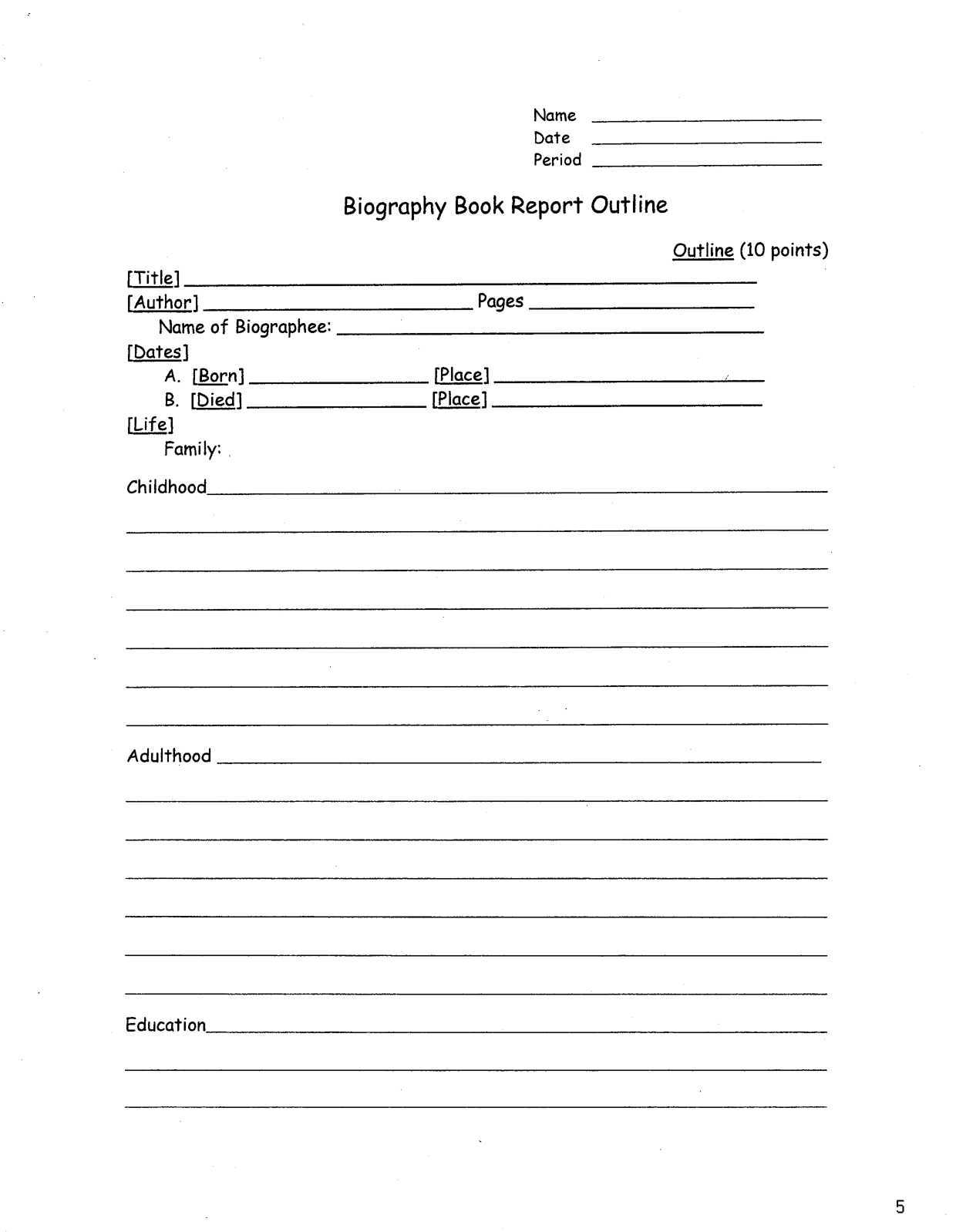 Book Report Examples College – Structuring the book review