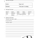 Book Report Form For Non Fiction – English ESL Worksheets For  For Nonfiction Book Report Template