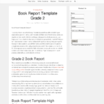 Book Report Template Grade 10 - BPI - The destination for