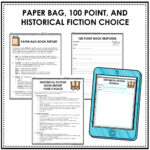 Book Reports That Motivate! Pick A Genre! Inside Paper Bag Book Report Template