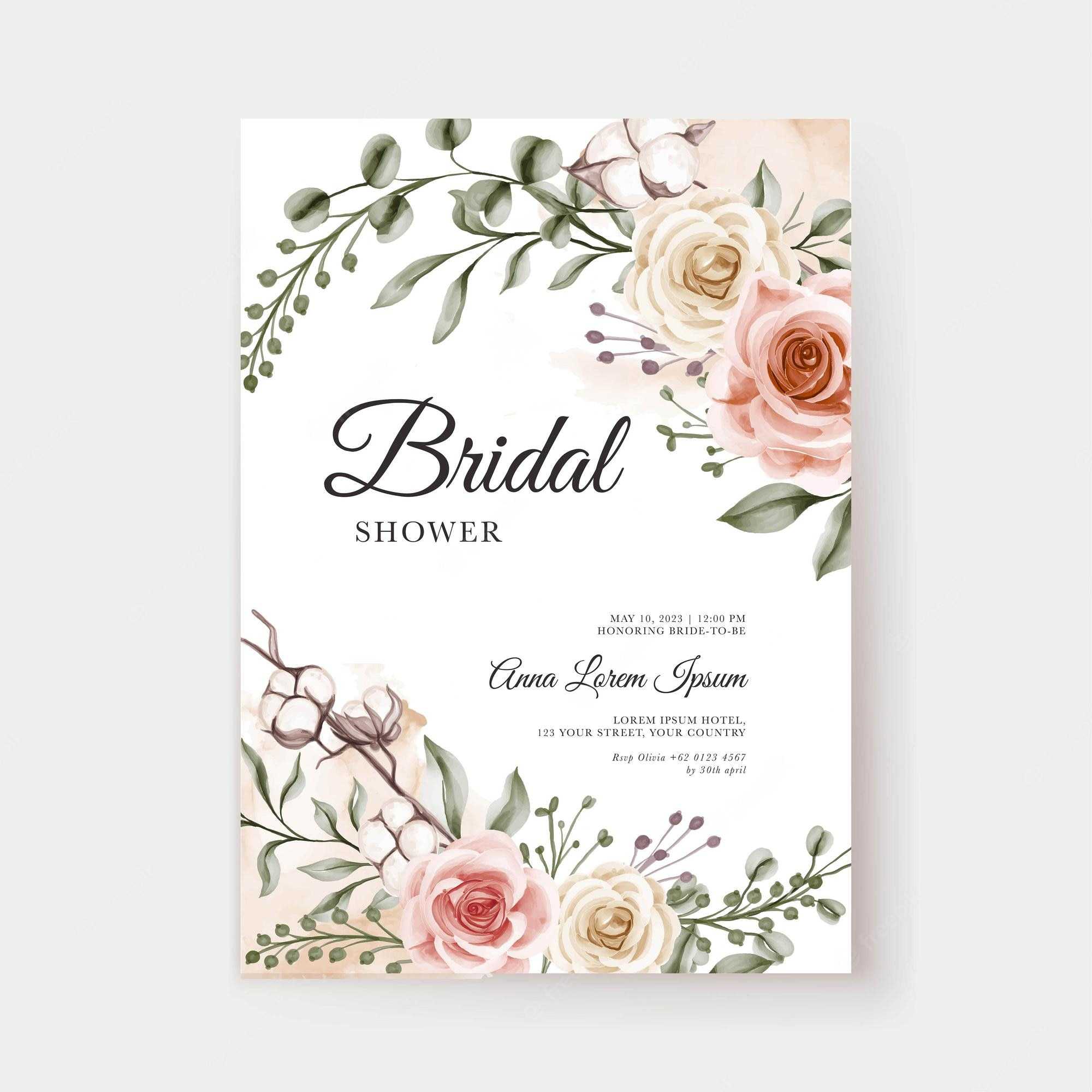 Bridal shower invitation Images  Free Vectors, Stock Photos & PSD Within Blank Bridal Shower Invitations Templates