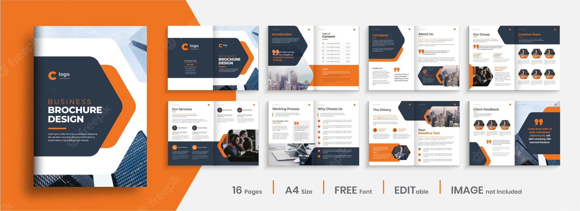Brochure Images - Free Download on Freepik Pertaining To Online Free Brochure Design Templates