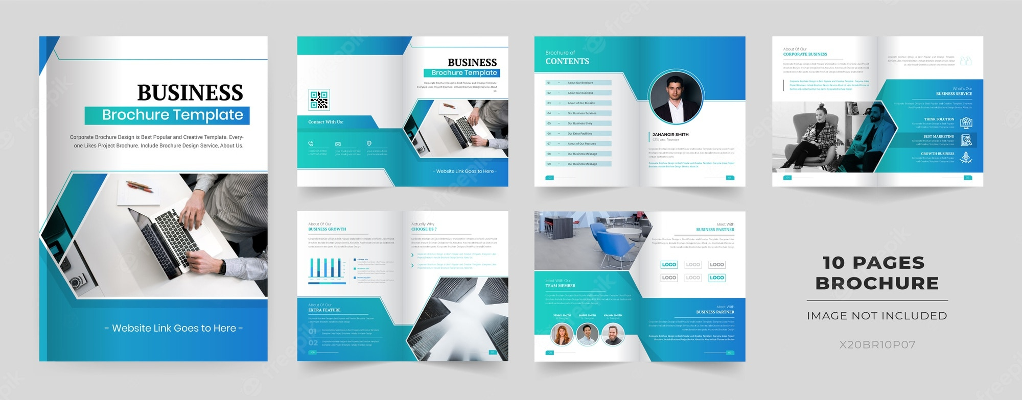 Brochure template Vectors & Illustrations for Free Download  Freepik Within Ai Brochure Templates Free Download