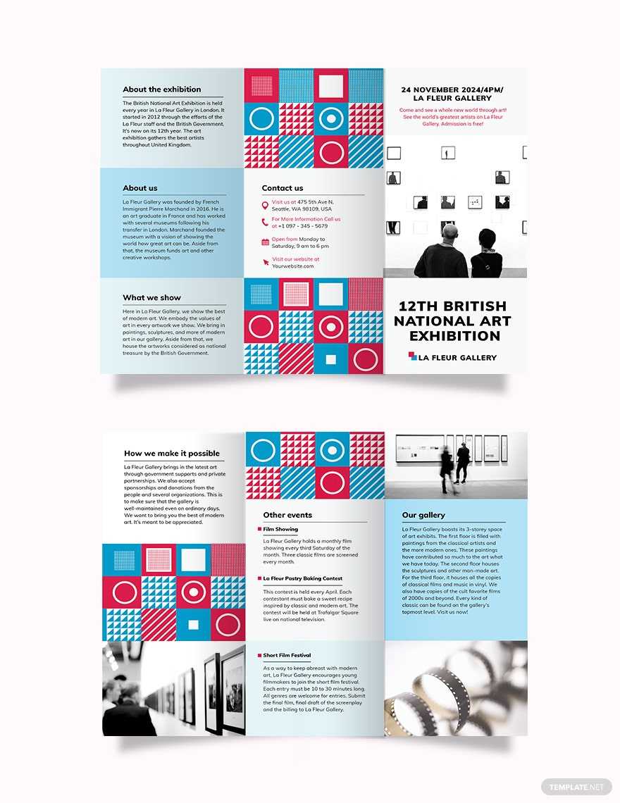 Brochure Templates – Design, Free, Download  Template