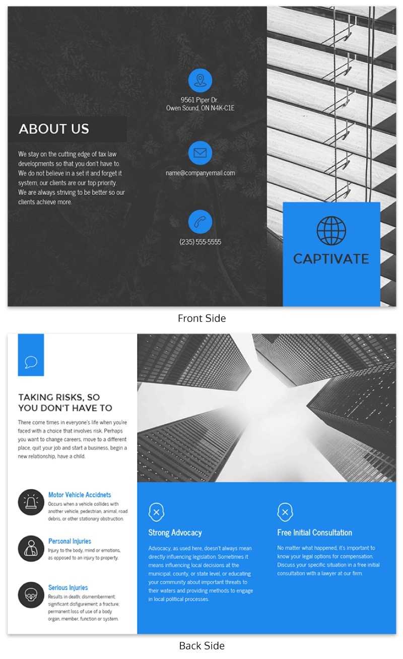 Brochure Templates You Can Customize For Any Industry – Venngage Regarding One Page Brochure Template