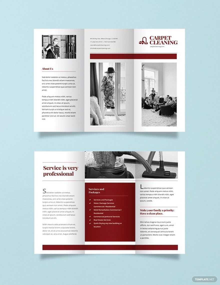 Brochures Templates Illustrator - Design, Free, Download  Within Adobe Illustrator Brochure Templates Free Download