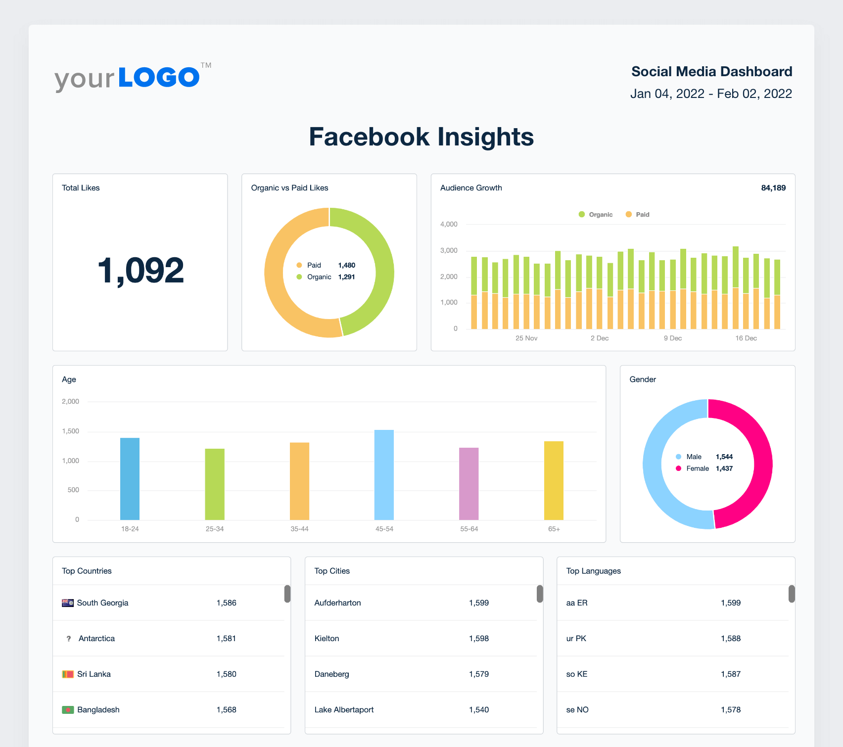 Build A Social Media Report With Our FREE Template – AgencyAnalytics With Regard To Social Media Marketing Report Template