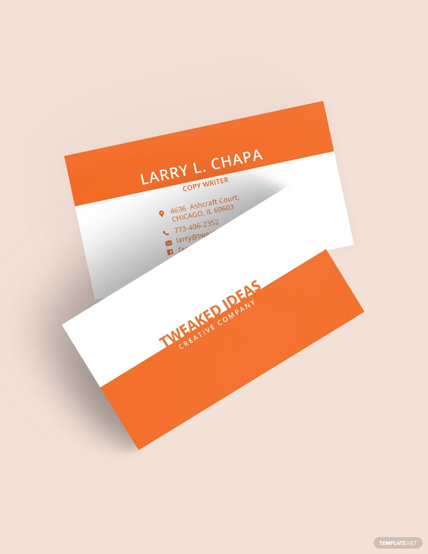 Business Card Templates – Design, Free, Download  Template