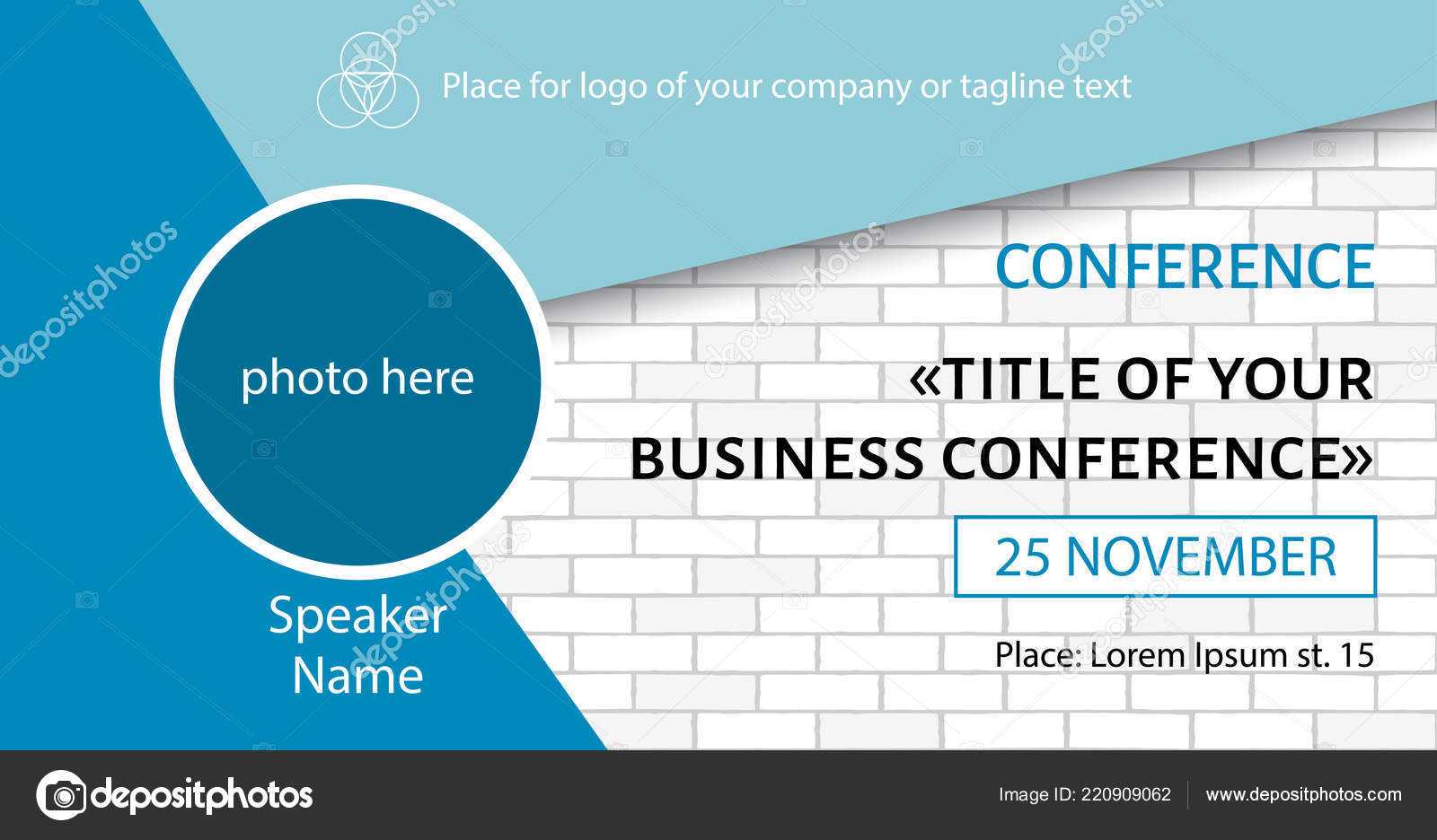 Business conference template