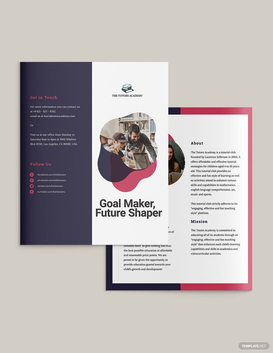 Business Gate Fold Brochure Template - Illustrator, InDesign, Word  Pertaining To Gate Fold Brochure Template Indesign