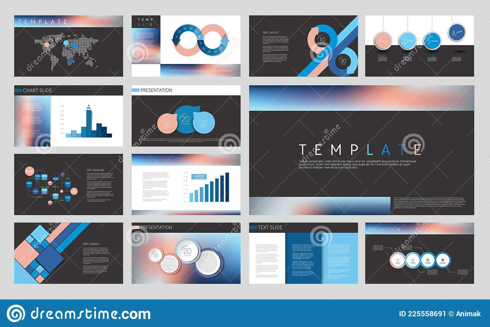 Business Presentation Template Set