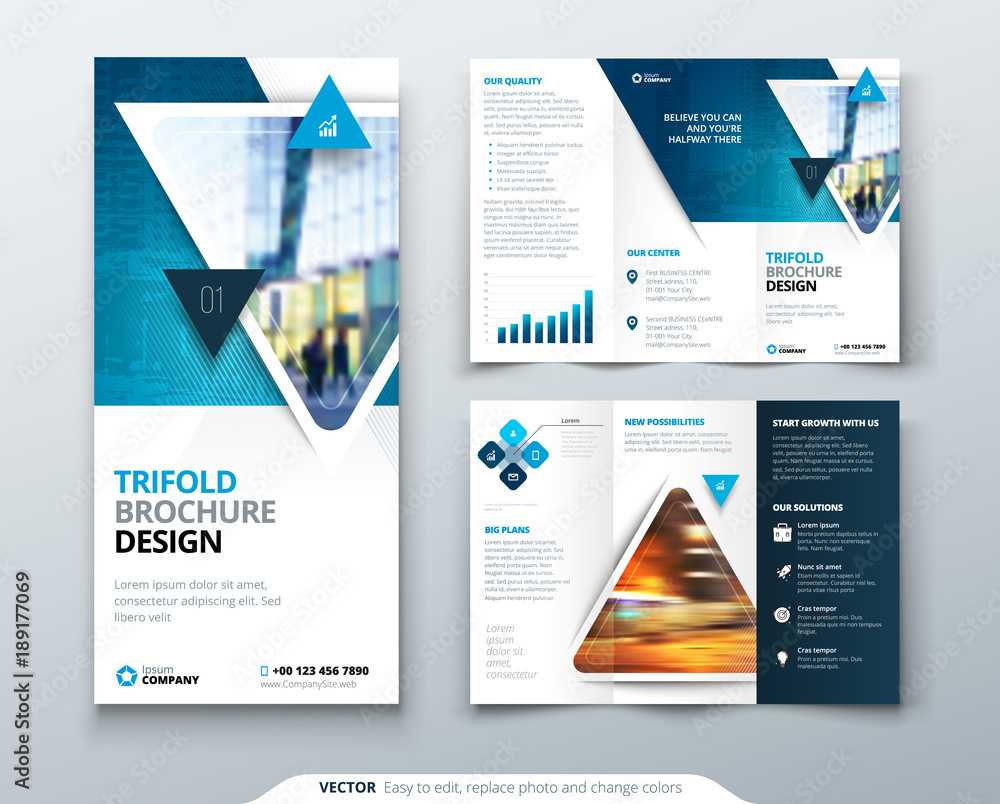 Business Tri Fold Brochure Design