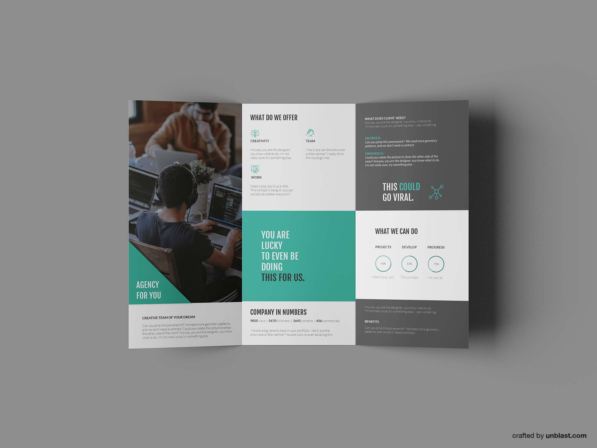 Business Trifold Brochure Template  AI, SVG, Vector  Free  Intended For Tri Fold Brochure Template Illustrator Free