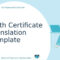 Calaméo – Birth Certificate Translation Template Throughout Birth Certificate Translation Template Uscis