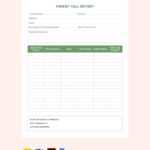 Call Reports Templates Word – Format, Free, Download  Template