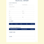 Call Reports Templates Word – Format, Free, Download  Template
