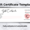 Canva Gift Certificate Template Regarding Gift Certificate Log Template
