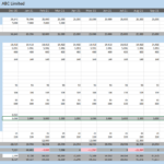 Cash Flow Excel Template Download From Xlteq In Cash Position Report Template