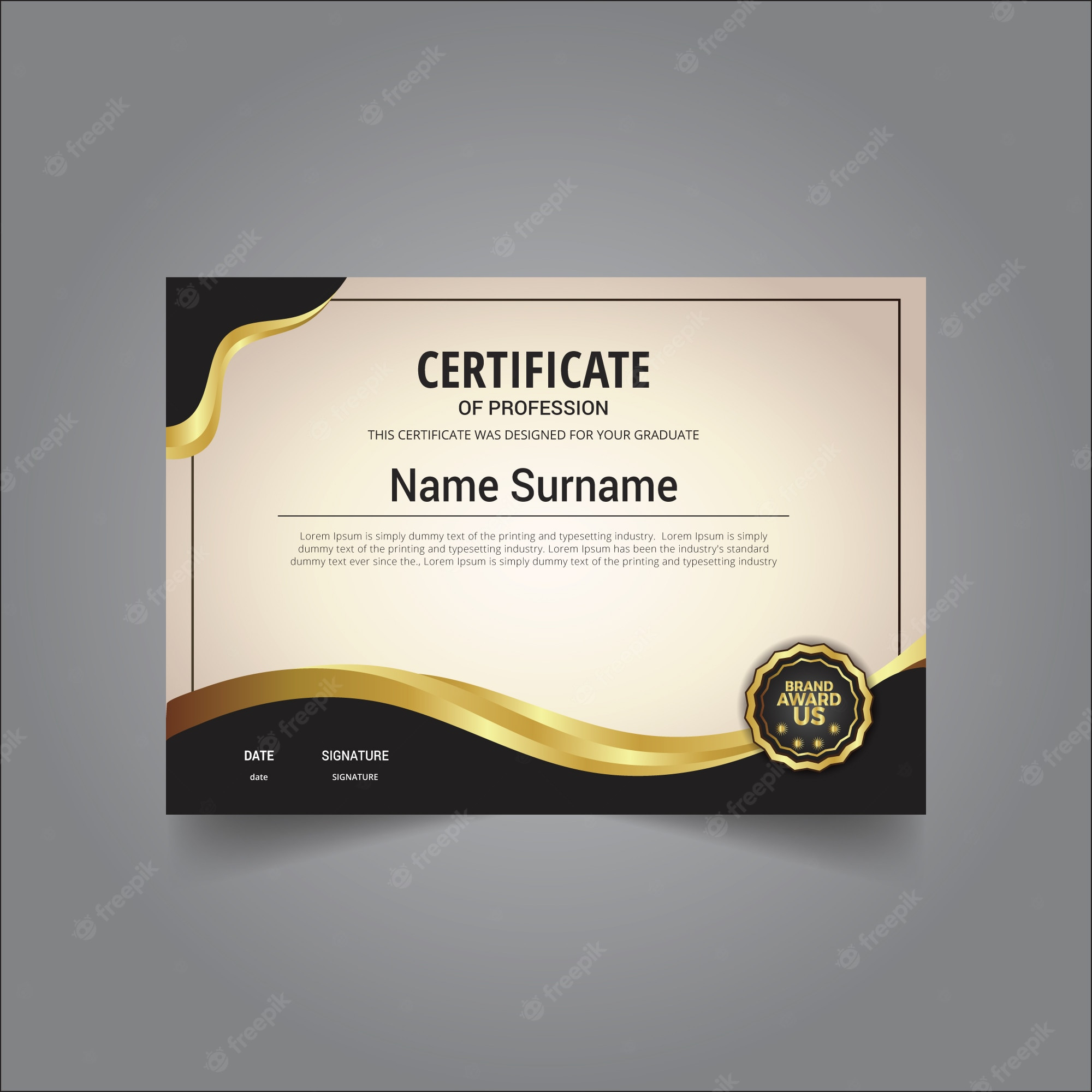 Certificate Indesign Images  Free Vectors, Stock Photos & PSD Throughout Indesign Certificate Template