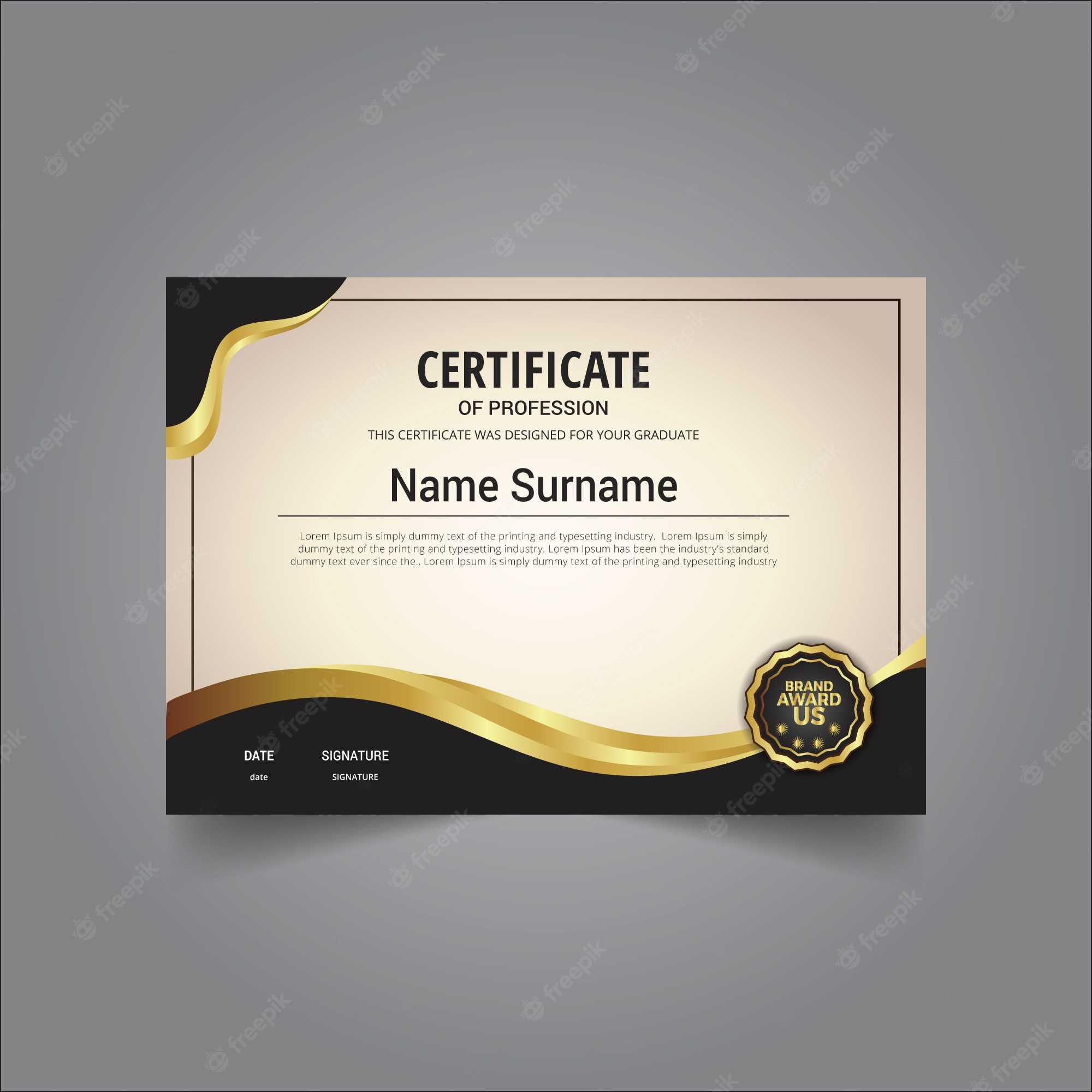 Certificate Indesign Images  Free Vectors, Stock Photos & PSD Throughout Indesign Certificate Template