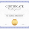 Certificate of Achievement Templates - SimpleCert
