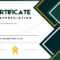 Certificate Of Appreciation Blank Printable Template In PDF & Word With Certificate Of Excellence Template Word