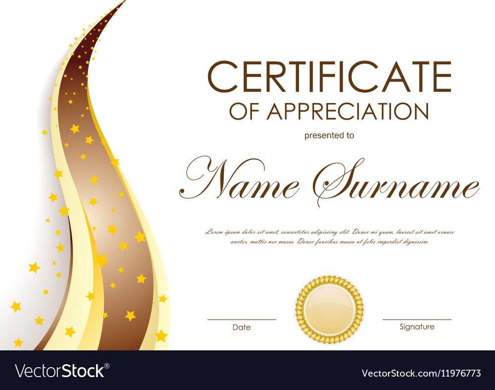 Certificate of appreciation template Royalty Free Vector For Free Certificate Of Appreciation Template Downloads Certificate of appreciation template Royalty Free Vector For Free Certificate Of Appreciation Template Downloads