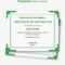 Certificate Of Destruction Software Template – Word Template
