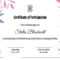 Certificate Of Participation Flower Arranging Workshop – Mediamodifier Intended For Certificate Of Participation In Workshop Template