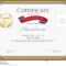 Certificate Of Participation Template In Sport Theme Stock Vector Regarding Certificate Of Participation Template Word