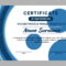 Certificate Of Participation Vectors & Illustrations For Free  With Regard To Templates For Certificates Of Participation