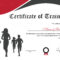 Certificate Of Training For Running Template In PSD, Word Intended For Walking Certificate Templates