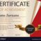Certificate Or Diploma Template Award Winner Vector Image With Winner Certificate Template