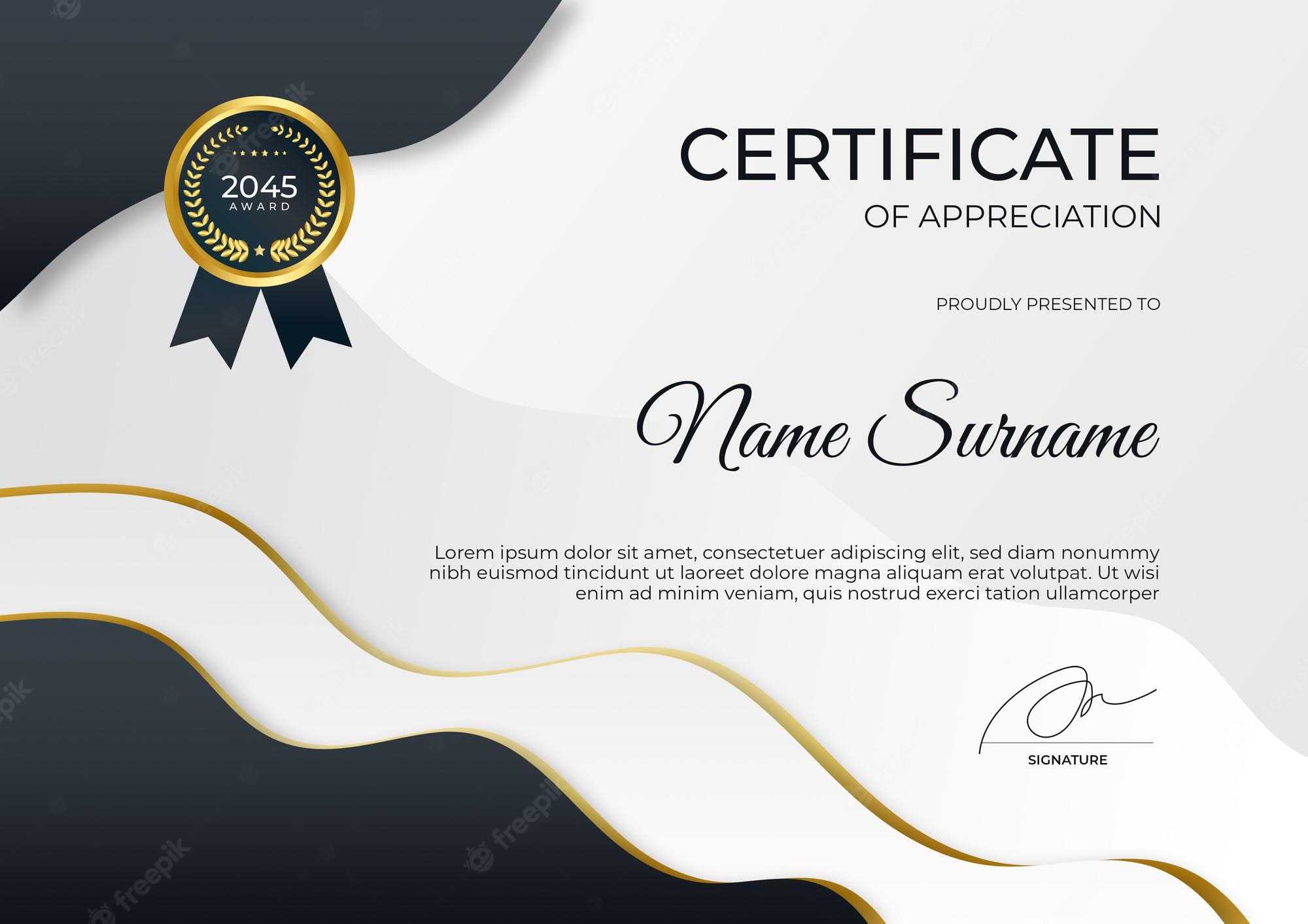 Certificate Recognition PSD, 10+ High Quality Free PSD Templates  Inside Mock Certificate Template