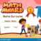 Certificate Template For Math Award With Boys Playing Blocks Stock  Inside Math Certificate Template