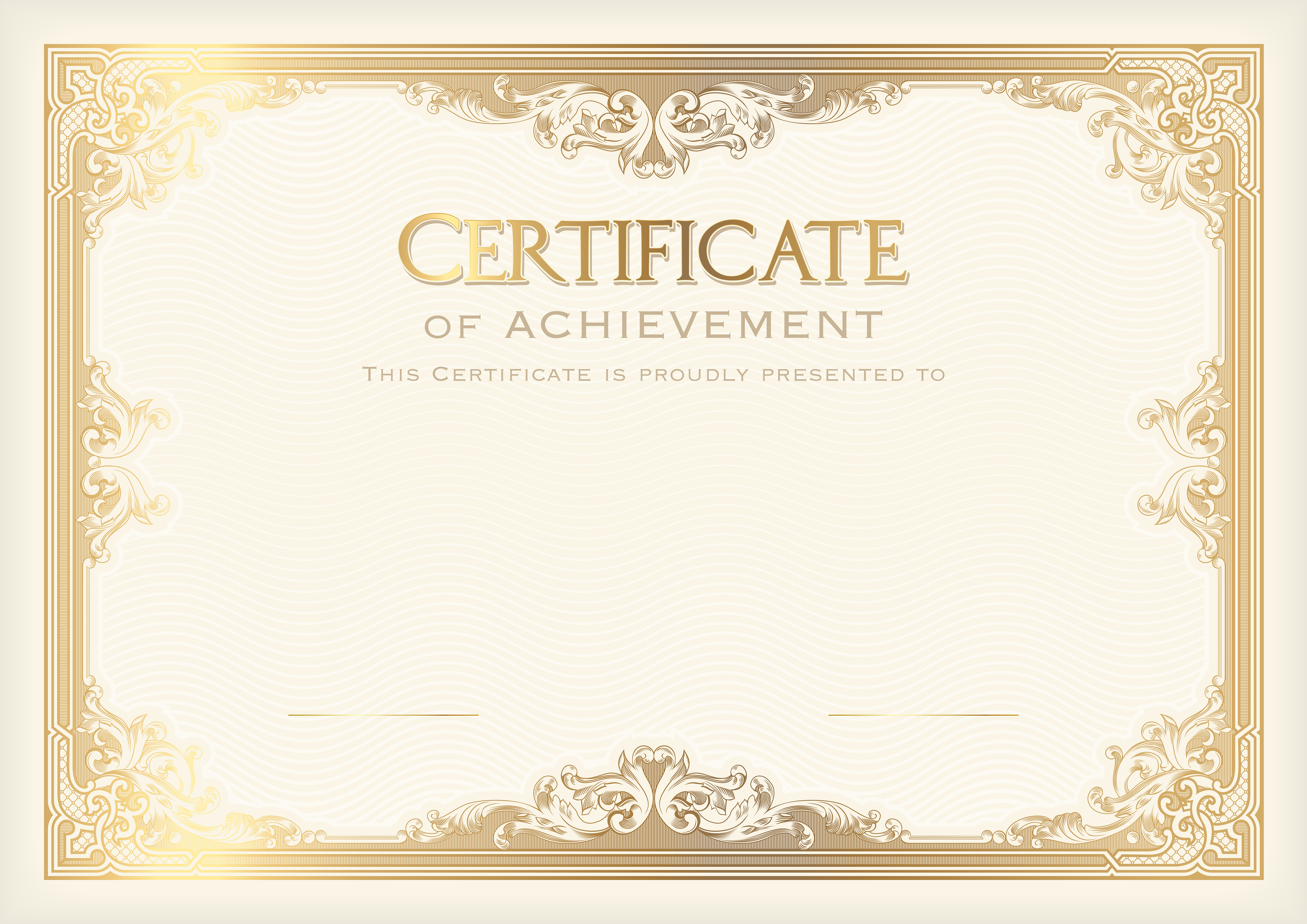 Certificate Template PNG Clip Art Image​  Gallery Yopriceville  Pertaining To High Resolution Certificate Template
