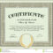 Certificate Template Stock Vector
