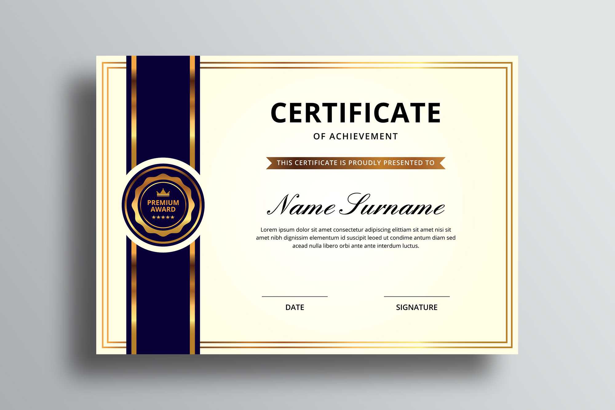 Certificate Template