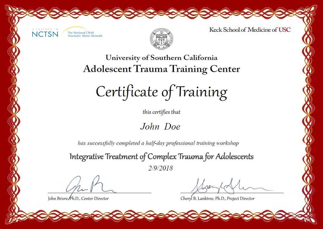 Certificates of Continuing Education - SimpleCert With Regard To Ceu Certificate Template