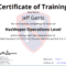 Certificates Of Training Completion Templates – SimpleCert® For Template For Training Certificate