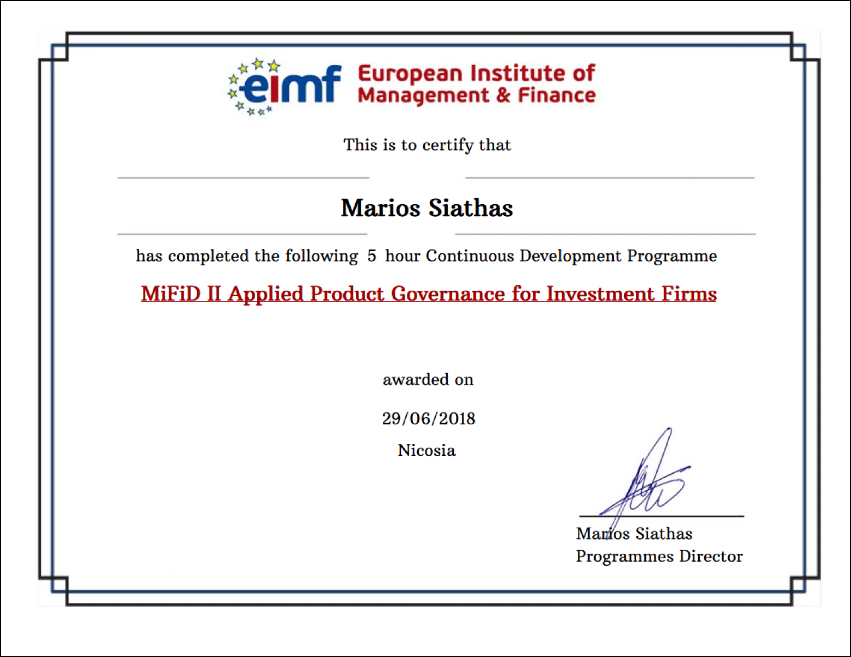 Certificates of Training Completion Templates - SimpleCert® With Regard To Continuing Education Certificate Template
