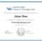 Certificates – School Of Management – University At Buffalo Within Life Saving Award Certificate Template