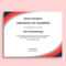 Champion Award Certificate Template – Word Template
