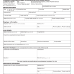 Chiropractor’s X Ray Report (Form 10RC) For Chiropractic X Ray Report Template