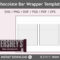 Chocolate Bar Wrapper Template Hershey Bar Wrapper Blank – Etsy  With Blank Candy Bar Wrapper Template