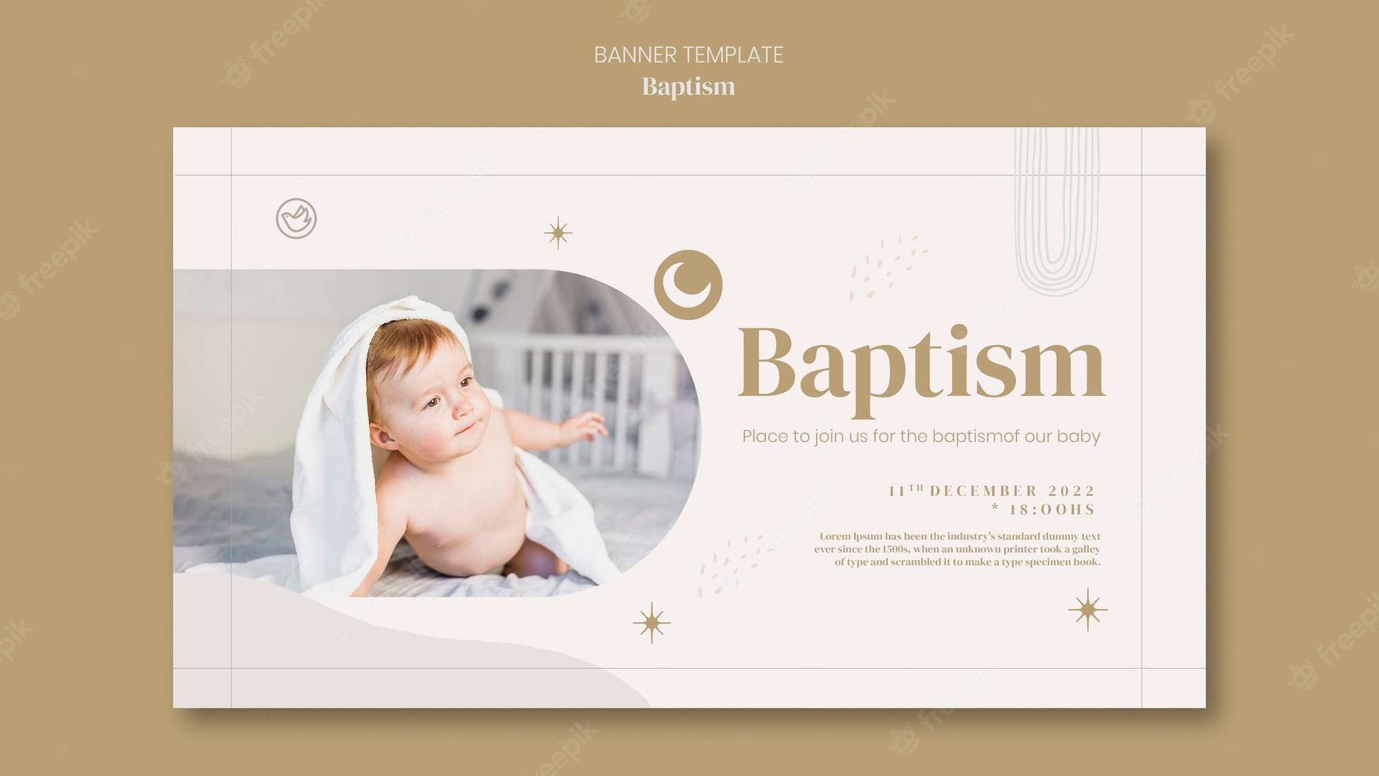 Christening PSD, 10+ High Quality Free PSD Templates for Download In Christening Banner Template Free
