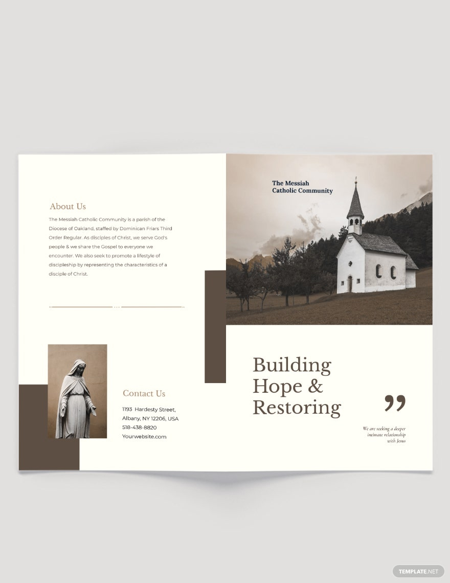 Church Brochures Templates Word – Design, Free, Download  Pertaining To Free Church Brochure Templates For Microsoft Word