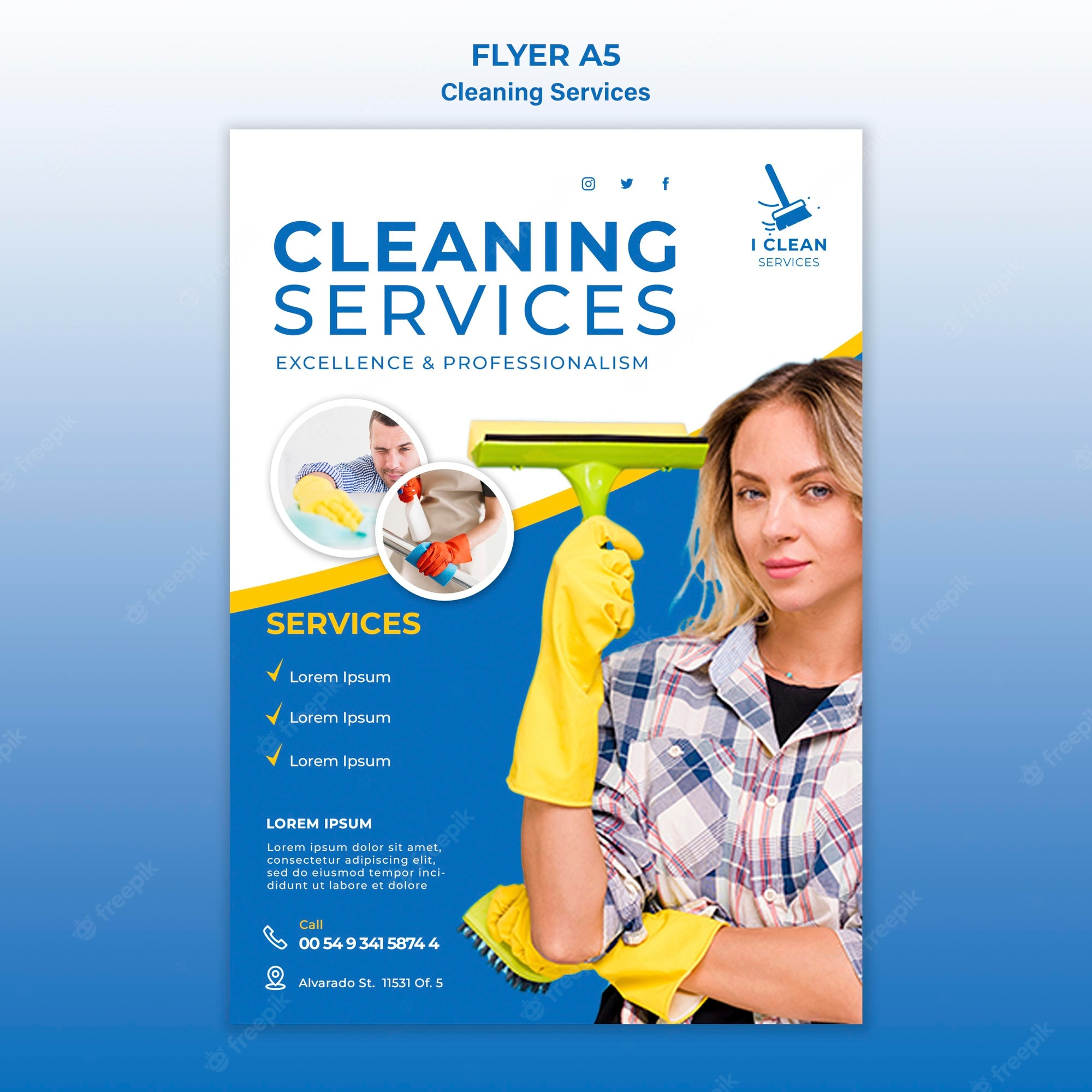Cleaning Flyer PSD, 10+ High Quality Free PSD Templates for Download Inside Commercial Cleaning Brochure Templates