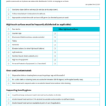 Cleaning Job Aid Checklist Template Inside Cleaning Report Template